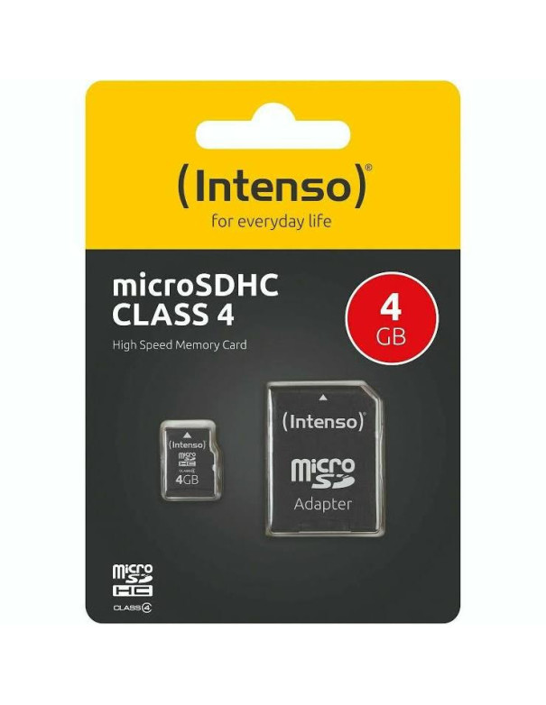 INTENSO MICRO SD 4GB CLASSE 4