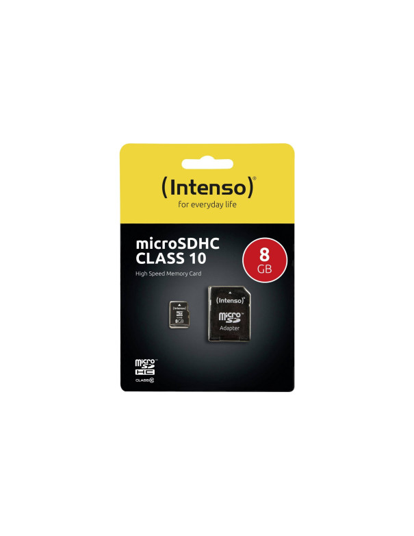 INTENSO MICRO SSD 8GB CLASSE 10