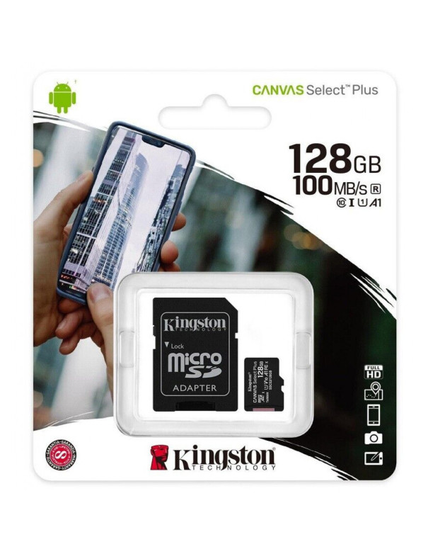 Kingston MicroSDXC 128GB +Adapter Canvas Select Plus SDCS2/128GB 内存卡