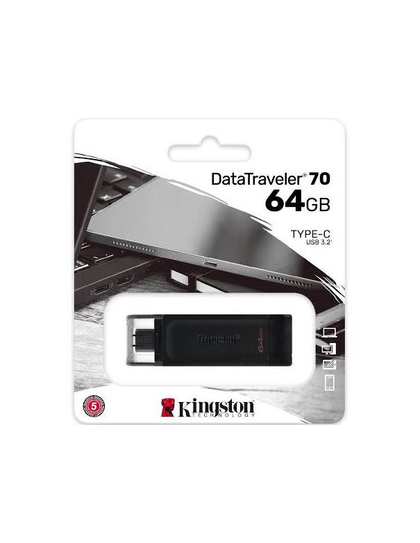 Kingston DataTraveler 70 64GB USB FlashDrive 3.0 DT70/64GB u盘