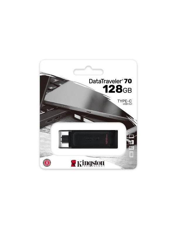 Kingston DataTraveler 70 128GB USB FlashDrive 3.0 DT70/128GB u盘