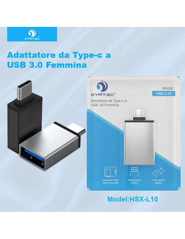 Adattatore da USB C a USB 3.0