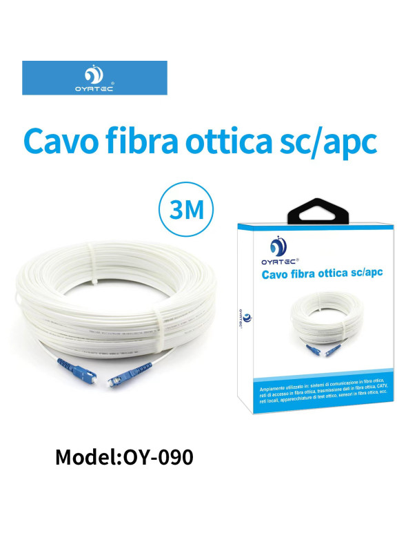 cavo fibra ottica sc/apc （3 metri ）