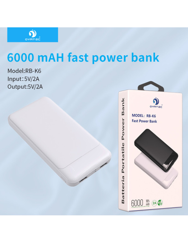 POWER BANK 6000MAH