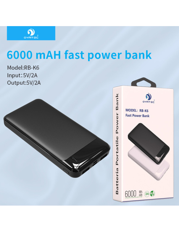 POWER BANK 6000MAH