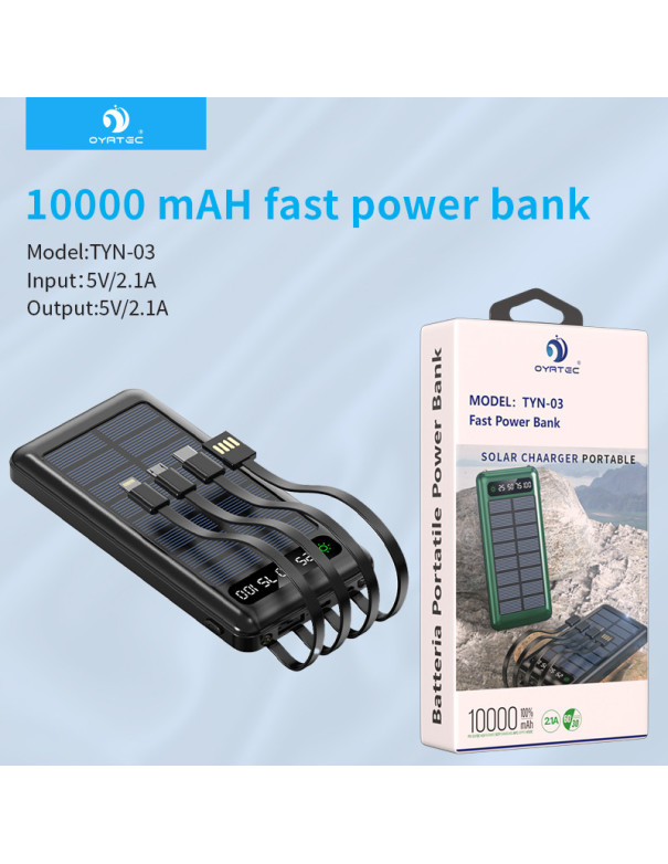 POWER BANK SOLARE 10000MAH